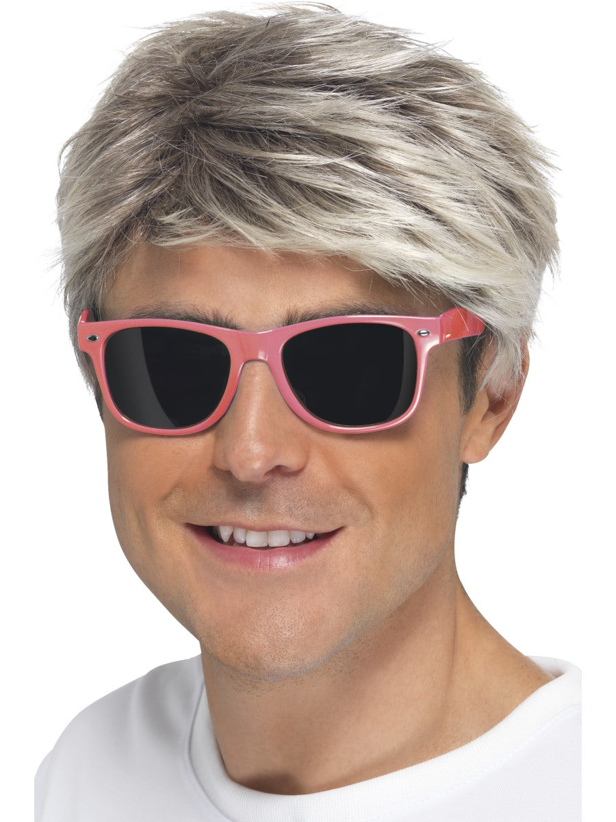 Neon Sunglasses 1980s Fancy Dress Party Accessory 80s Specs