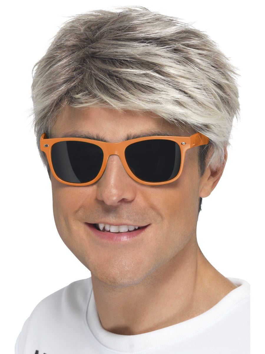 Neon Sunglasses 1980s Fancy Dress Party Accessory 80s Specs