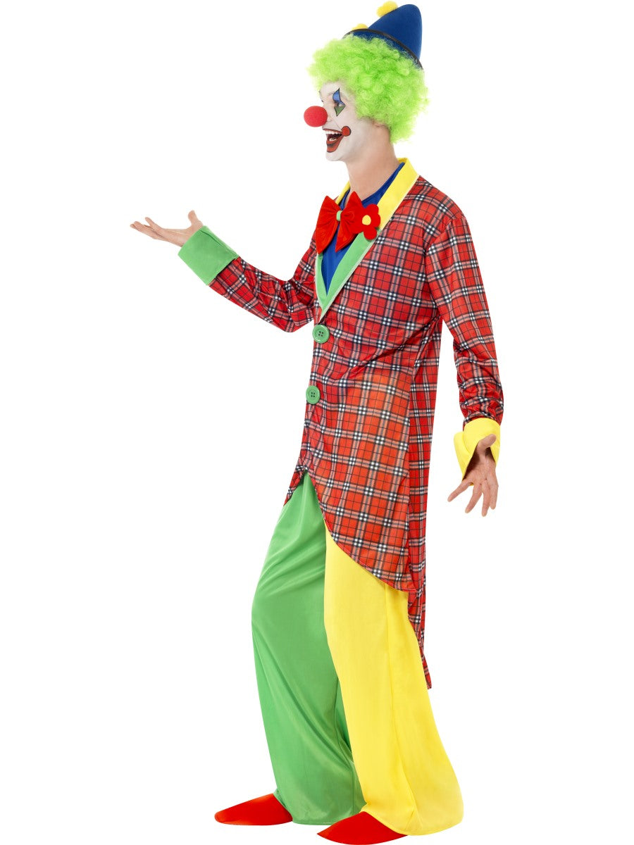 LA Circus Clown Mens Costume