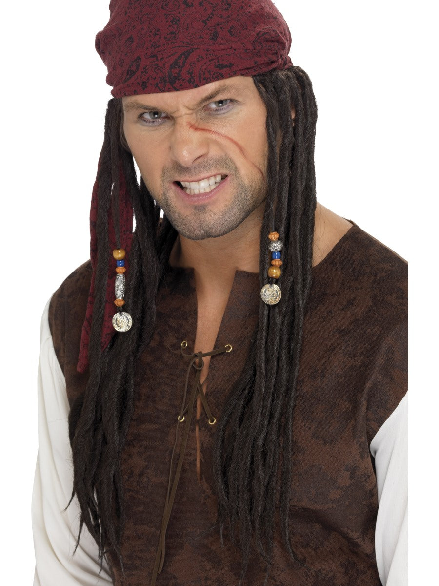 Pirate Wig With Bandana