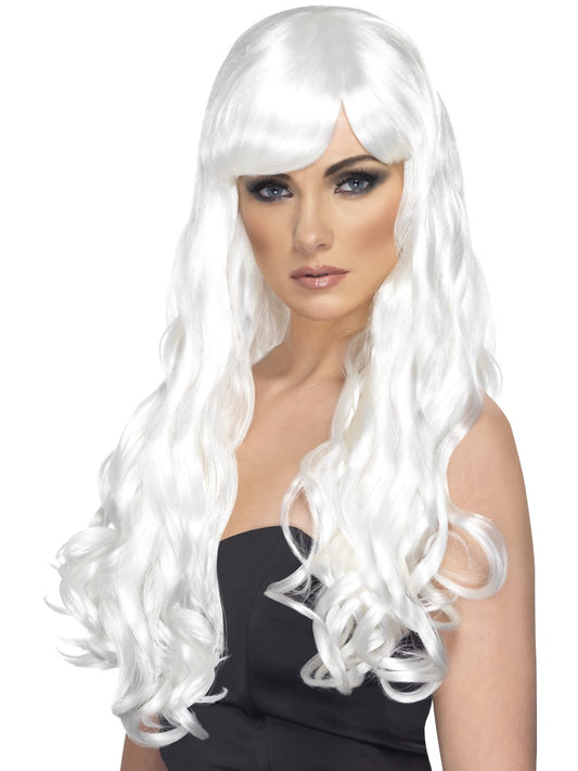 White Curly Desire Wig