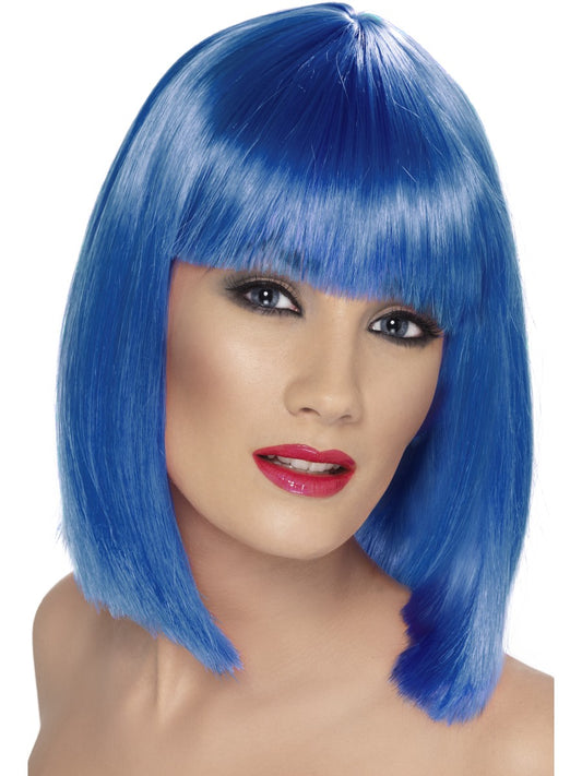 Blue Glamour Wig