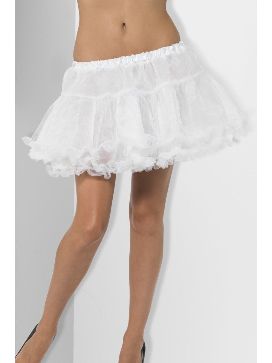 White Petticoat Satin Band