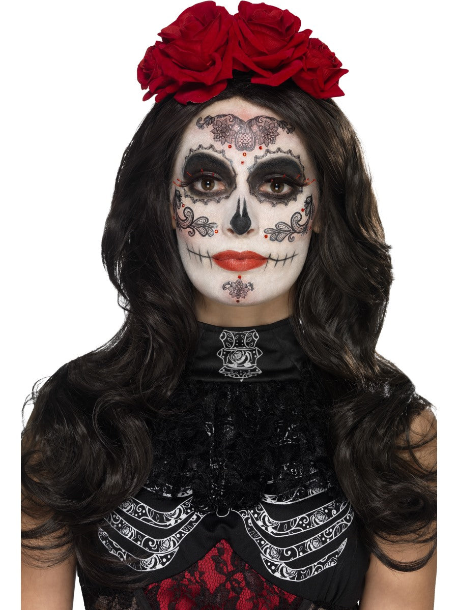 Day of the Dead Glamour Make-Up Kit, with