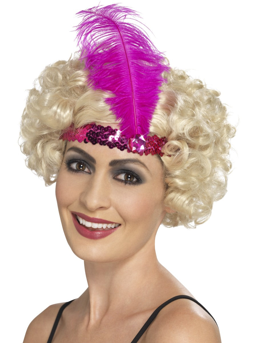 1920s Flapper Headband Ladies Fancy Dress Accessory 20s Gatsby