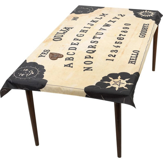 Ouija Board Table Cloth & Planchette Coaster