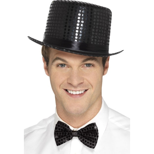 Sequin Top Hat Various Colours