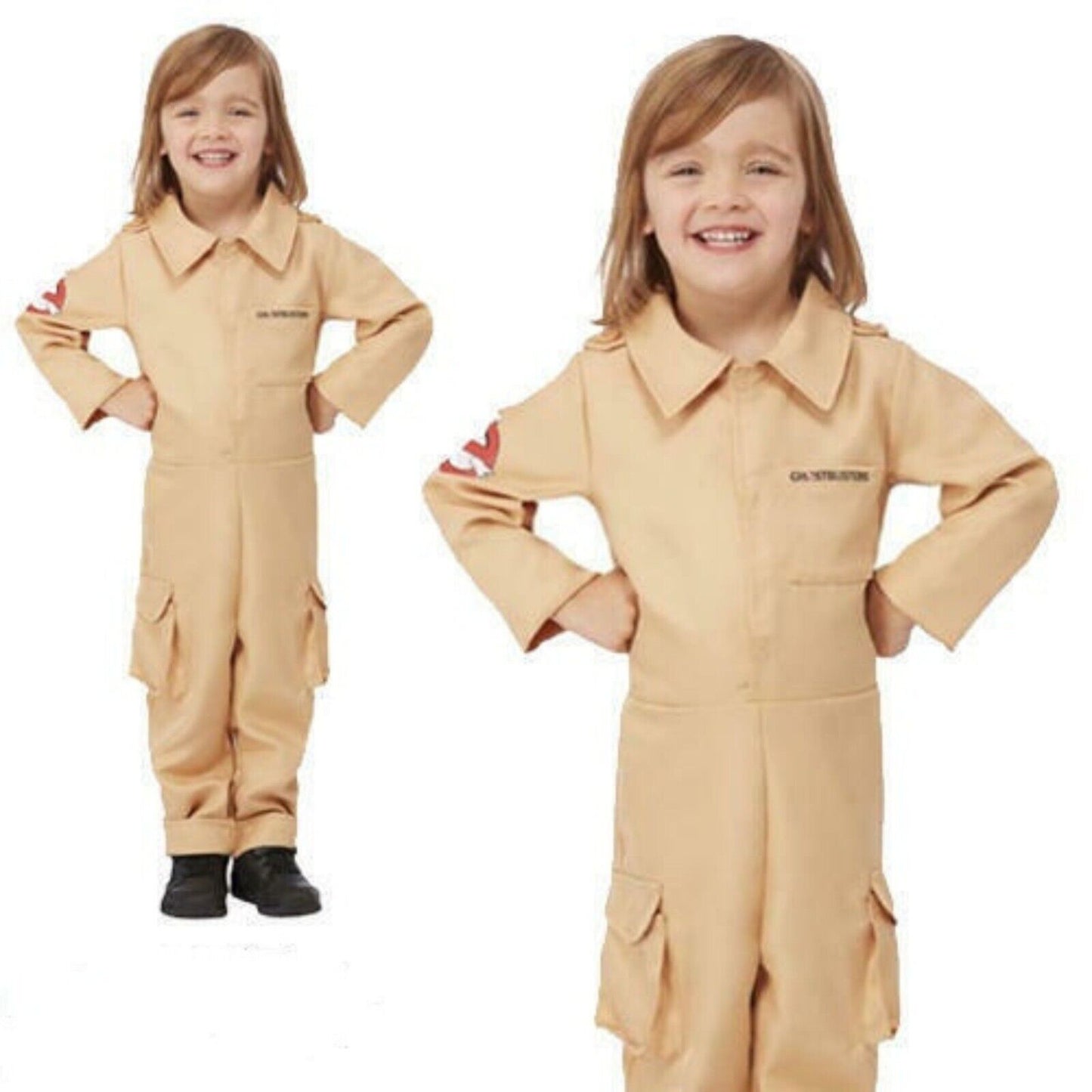 Ghostbusters Toddler Costume Girls Boys Licensed 80s Ghostbuster Fancy Dress