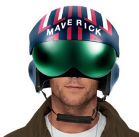 Top Gun Maverick Helmet, Black