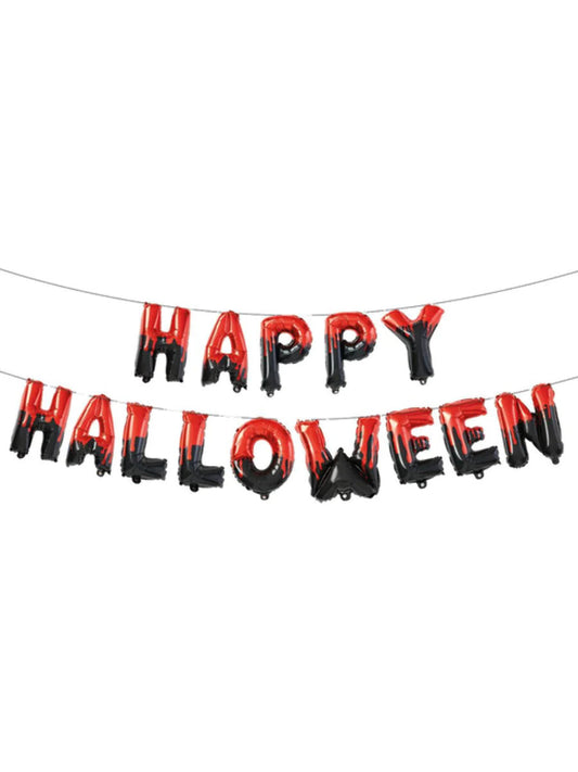 Happy Halloween Foil Balloon Letter Garland