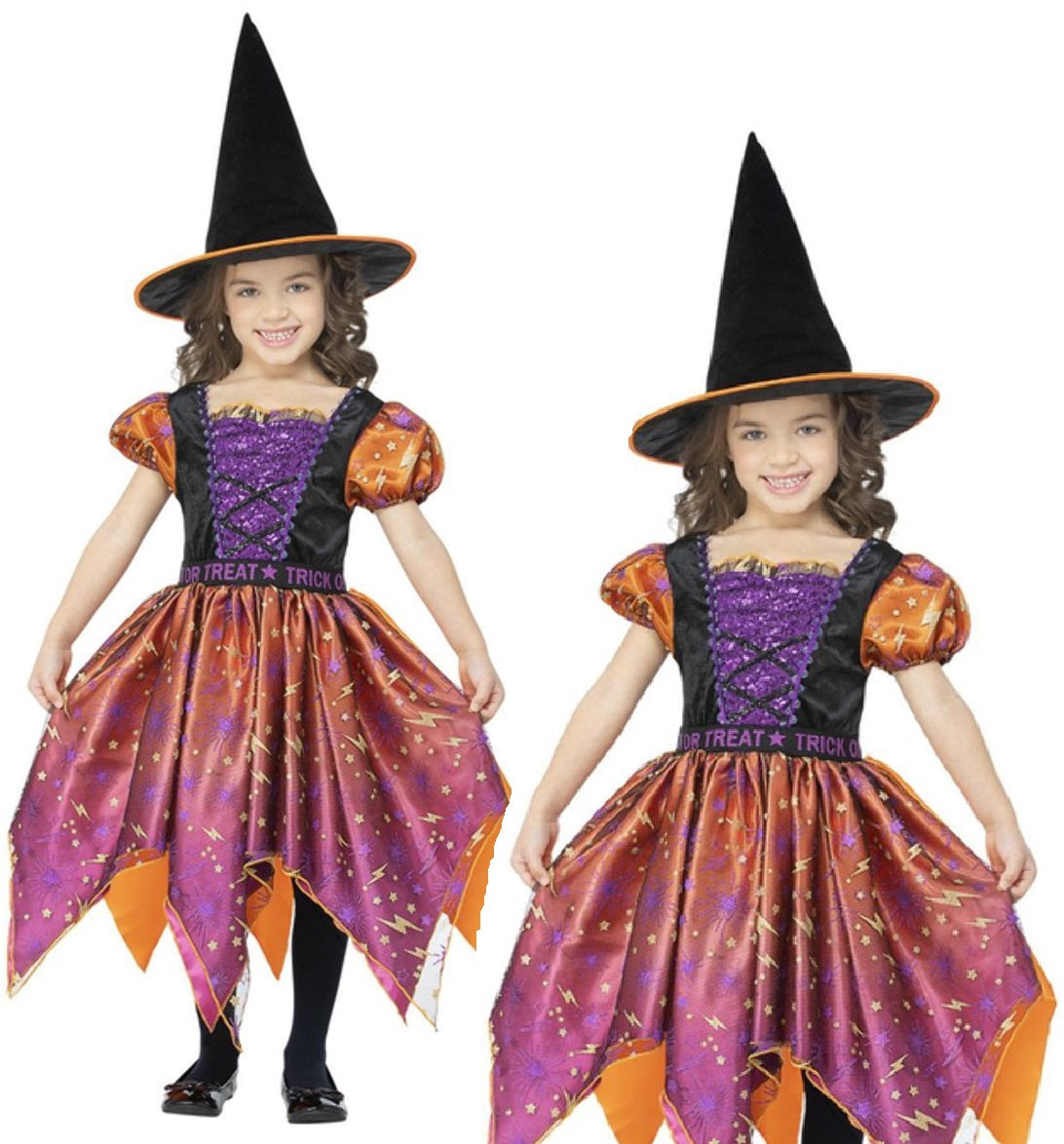 Moon & Stars Witch Costume