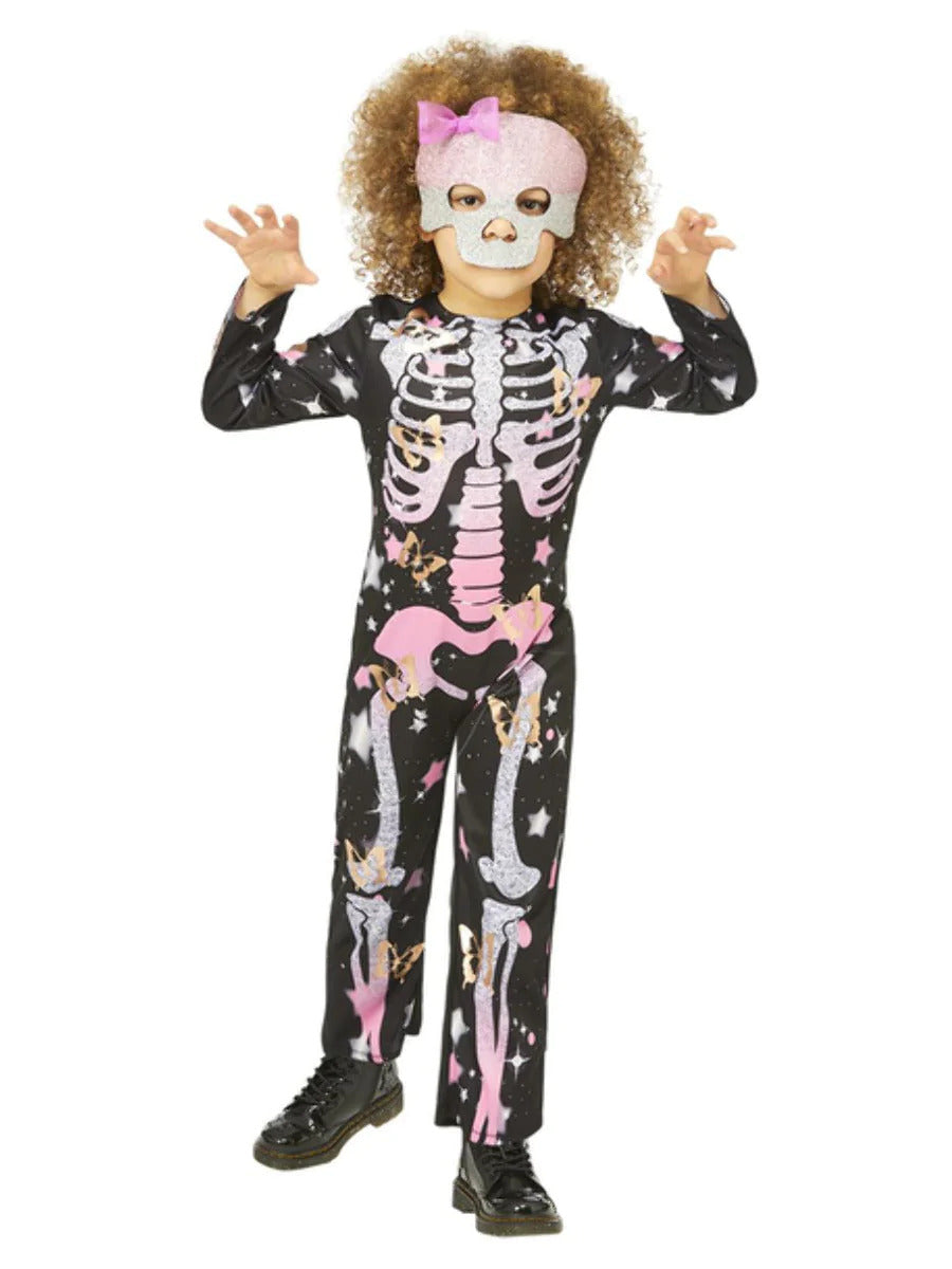 Skeleton Rose Gold Sparkle Costume