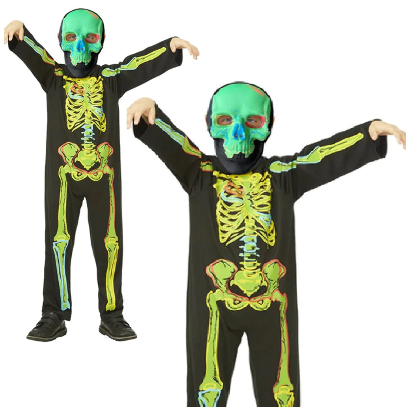 Neon Glow In The Dark Skeleton