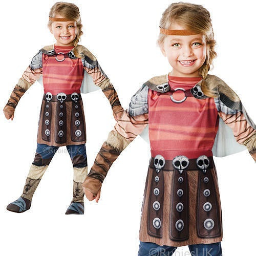 Astrid Girls Costume How To Drain Your Dragon Fancy Dress Kids Outfit