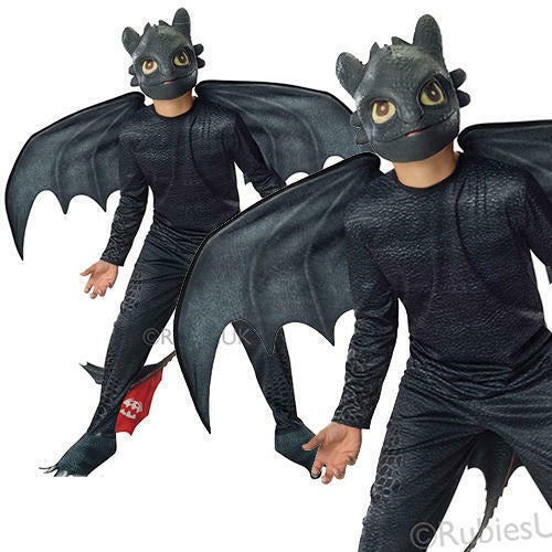 Toothless Night Fury Boys Costume