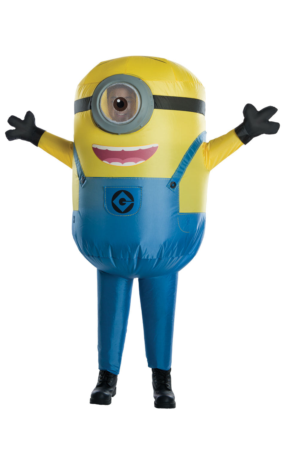 Stuart Fancy Inflatable Stuart Kids Costume Minion Fancy Dress Outfit Despicable Me ...