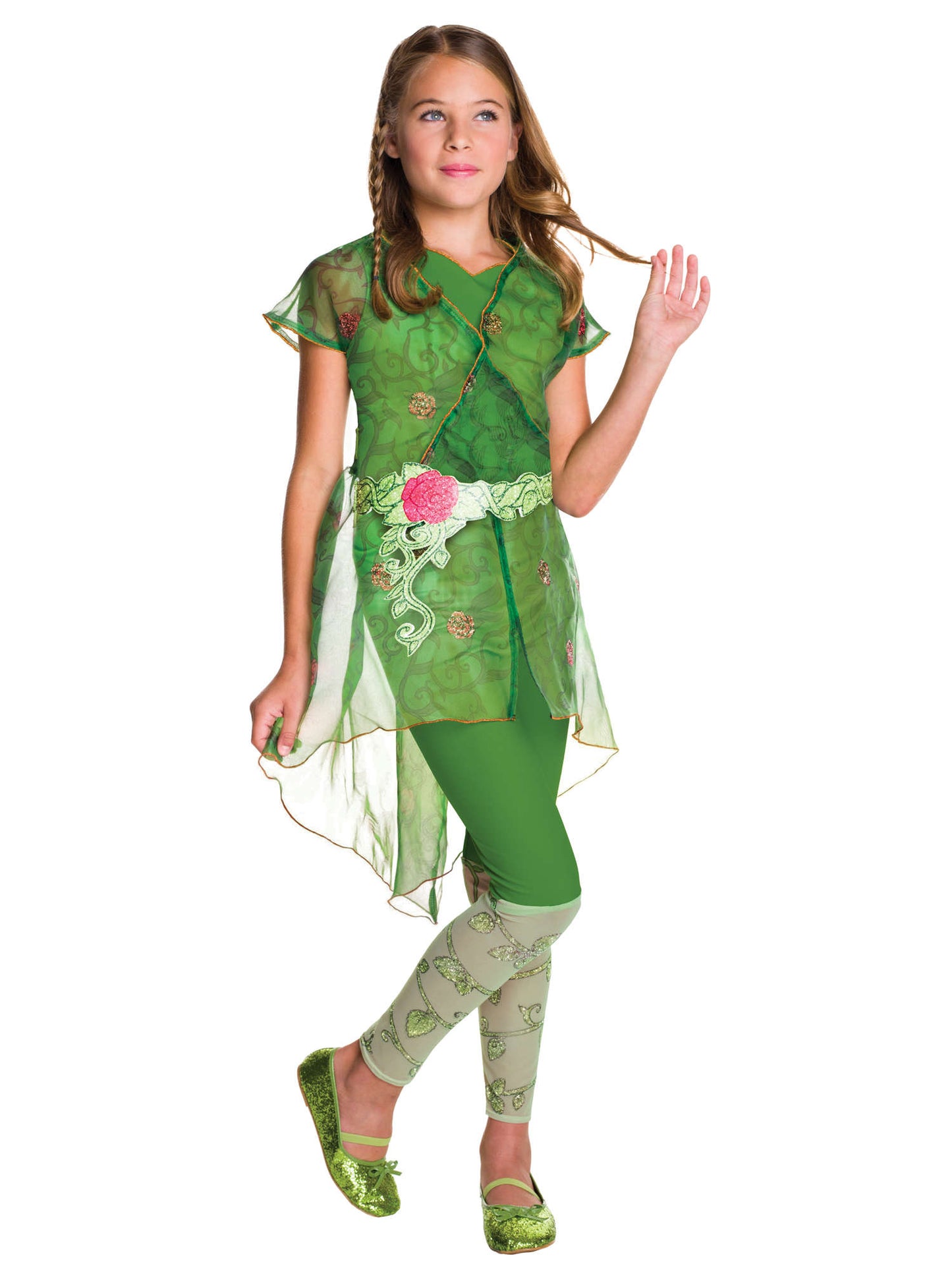 Deluxe Poison Ivy Girls Costume