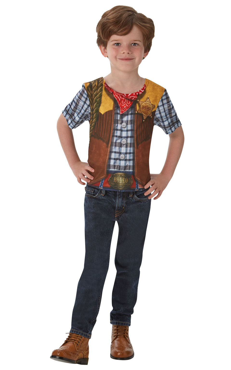 Cowboy T-Shirt Kids Costume