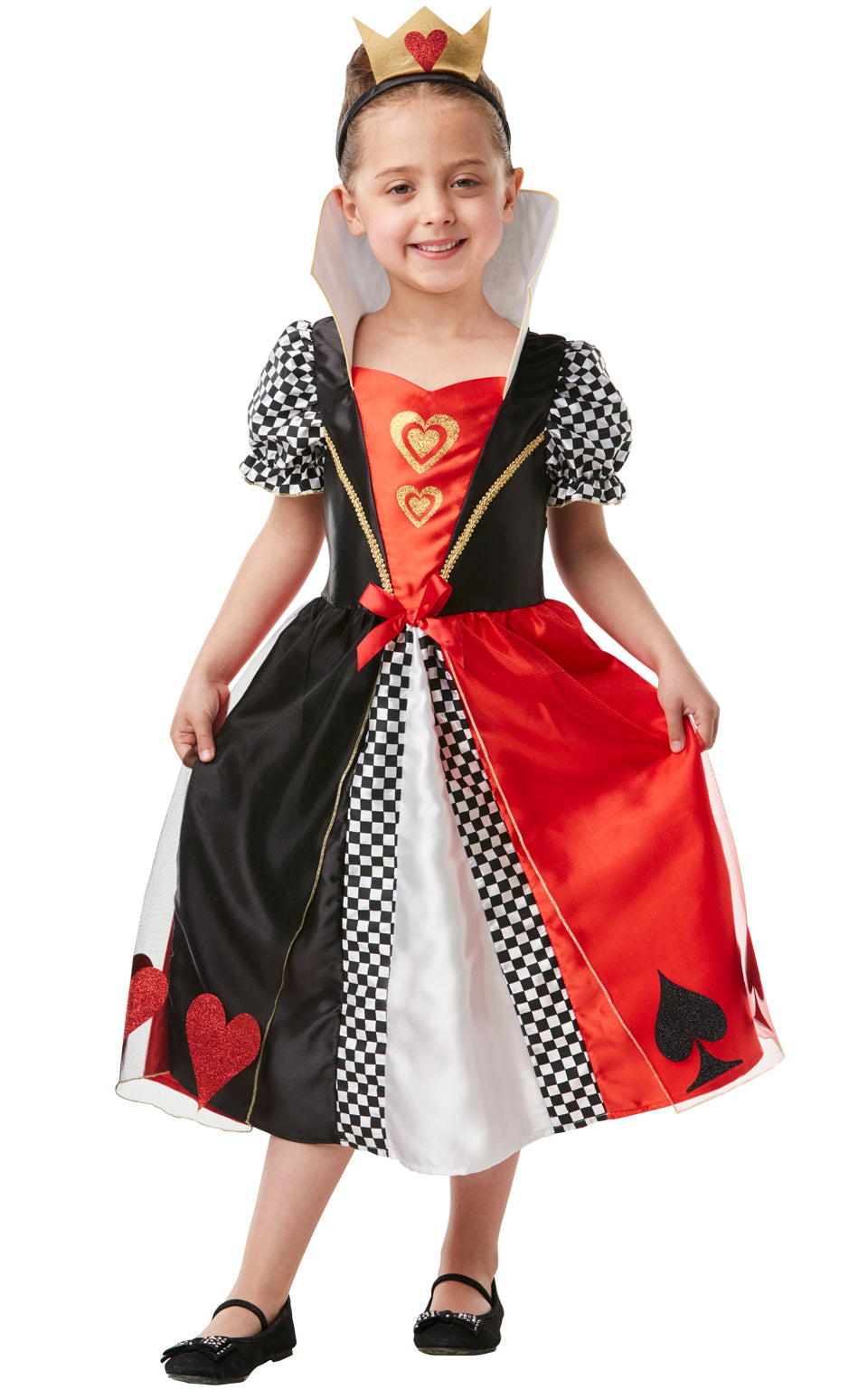 Red Queen Girls Costume