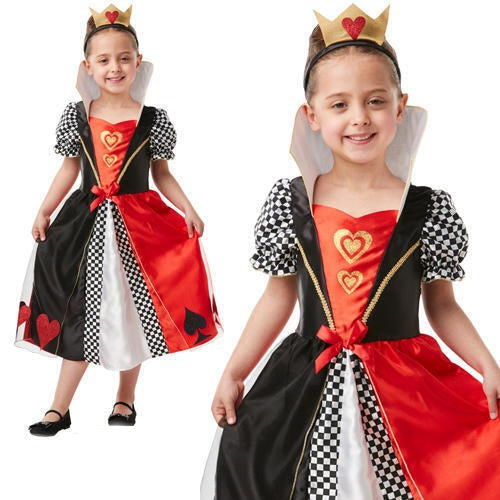 Red Queen Girls Costume