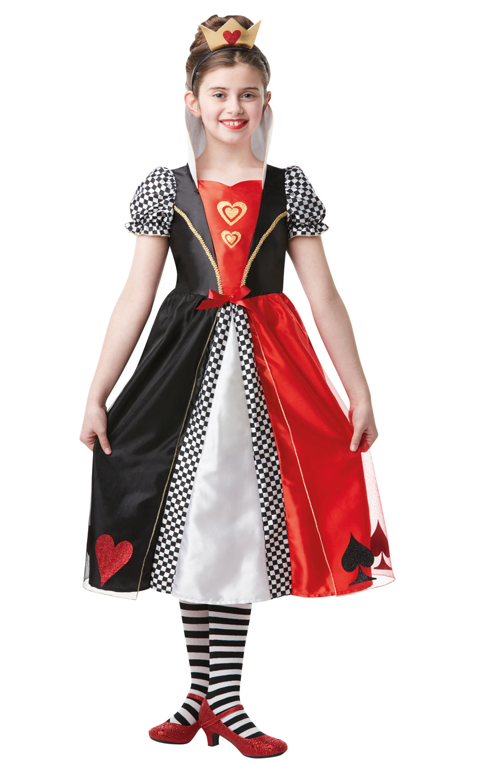 Red Queen Girls Costume