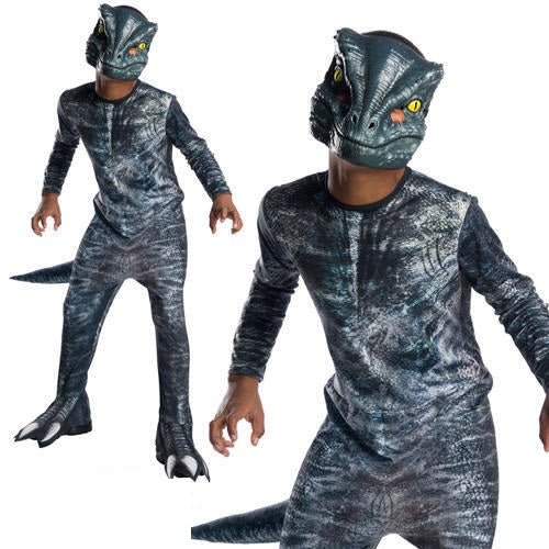 Velociraptor Blue Boys Costume