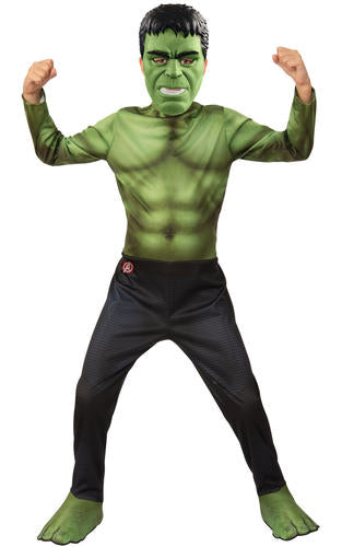 Hulk Avengers 4 Boys Costume