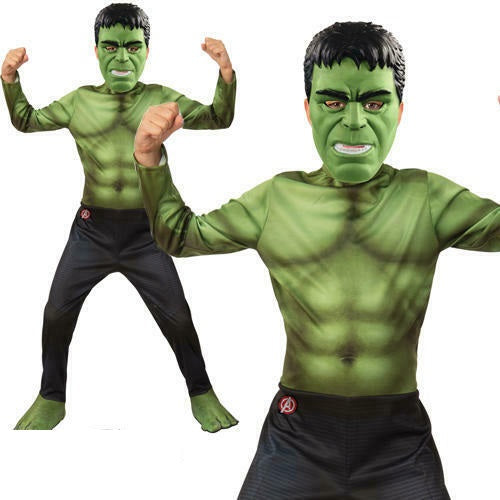 Hulk Avengers 4 Boys Costume