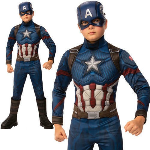 Captain America Deluxe Boys