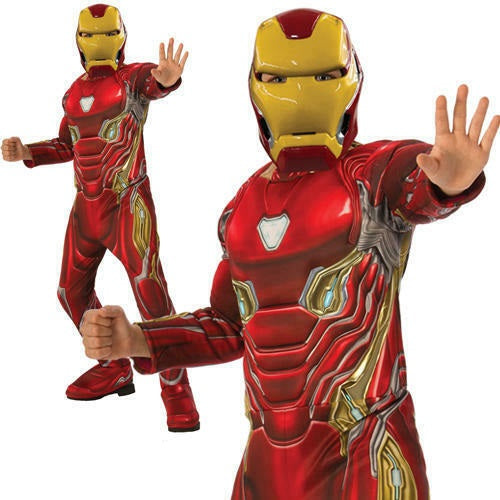 Iron Man Deluxe Boys Costume