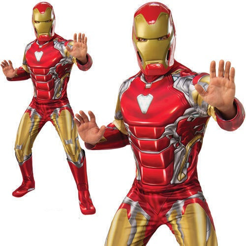 Iron Man Deluxe New Mens Costume