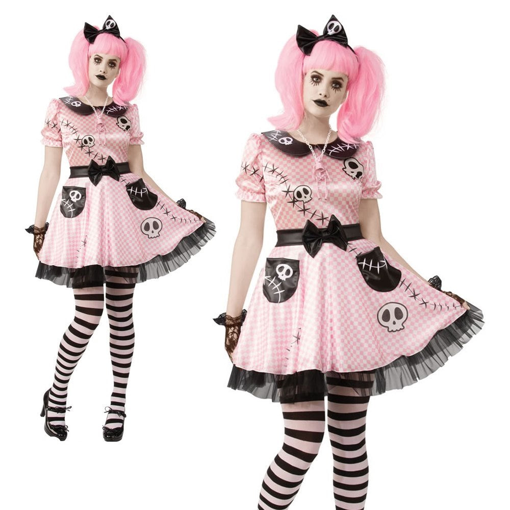 Pink Skelly Costume