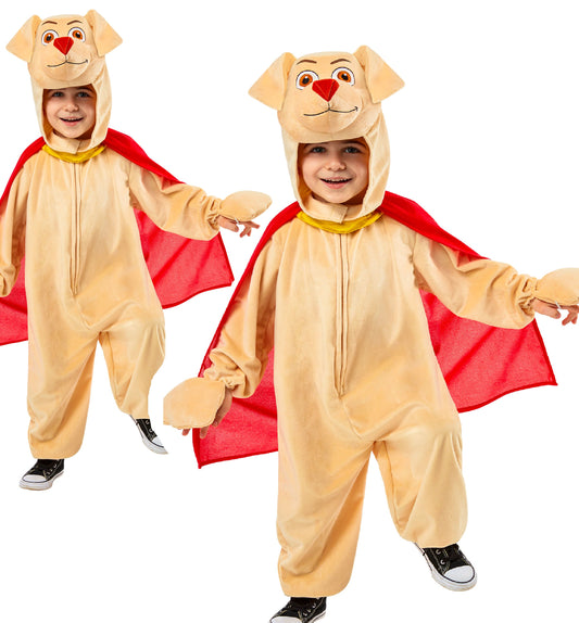 DC Super Pets Krypto Toddler Costume League Of Superpets Fancy Dress Kids