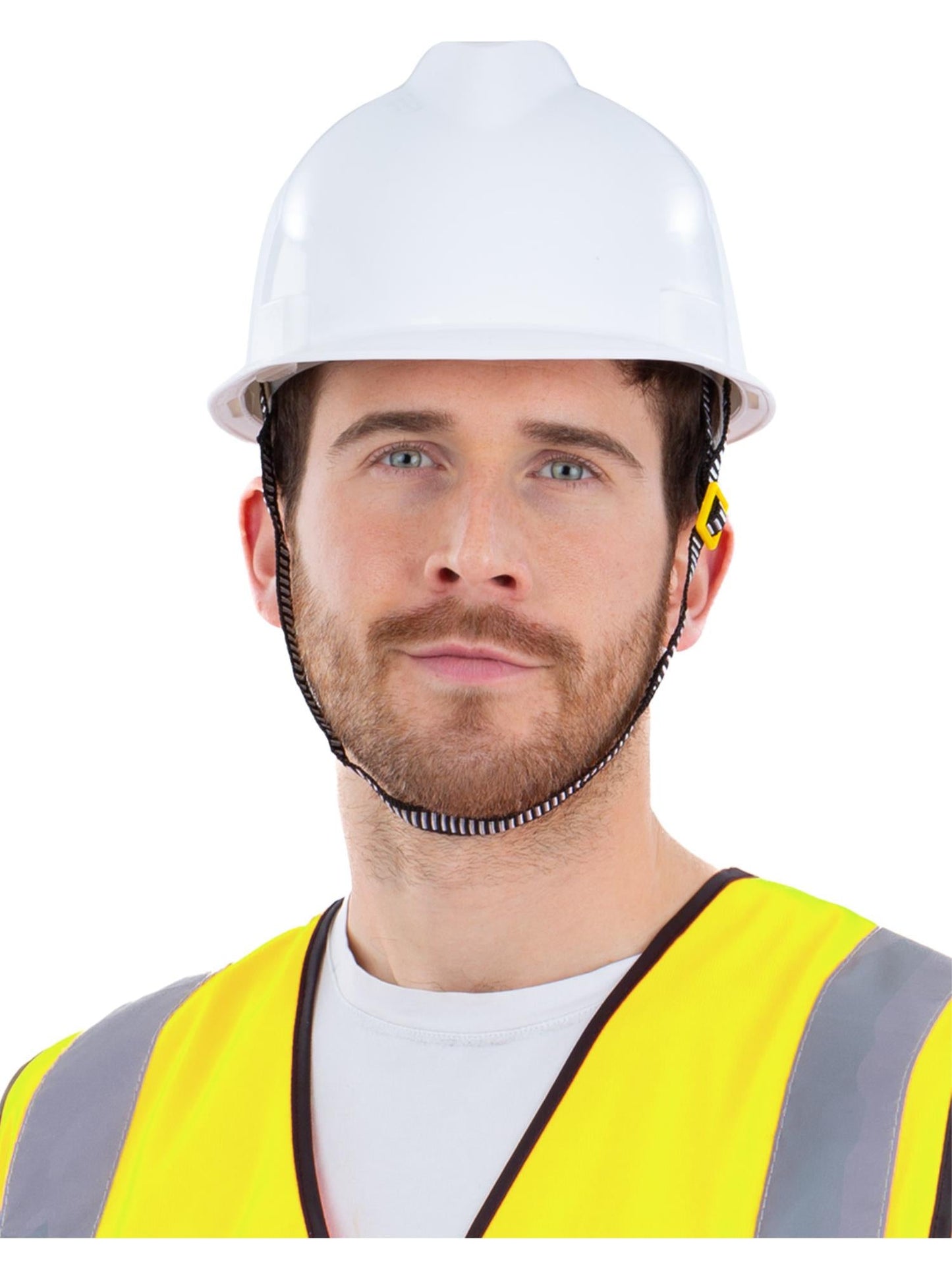 Yellow Builders Hat Adults Fancy Dress Construction Helmet Mens Hard Hat