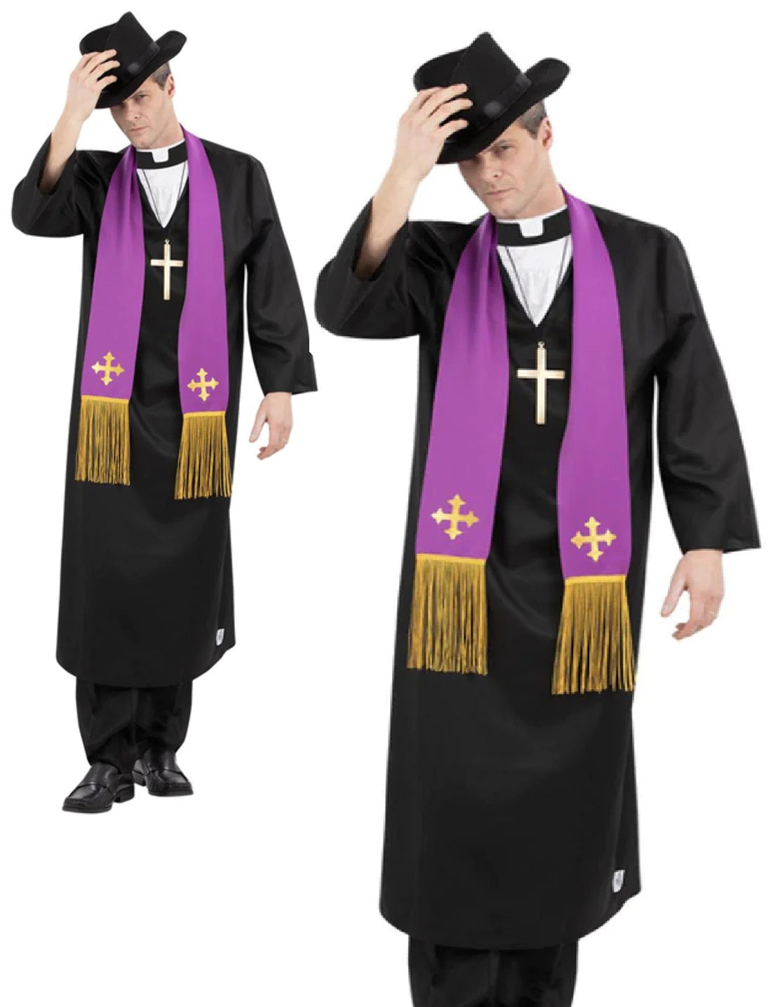 The Exorcist Father Merrin Priest Costume Robe