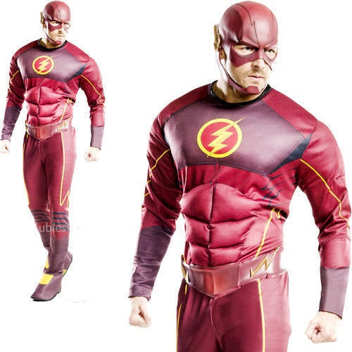 Deluxe Mens The Flash Costume