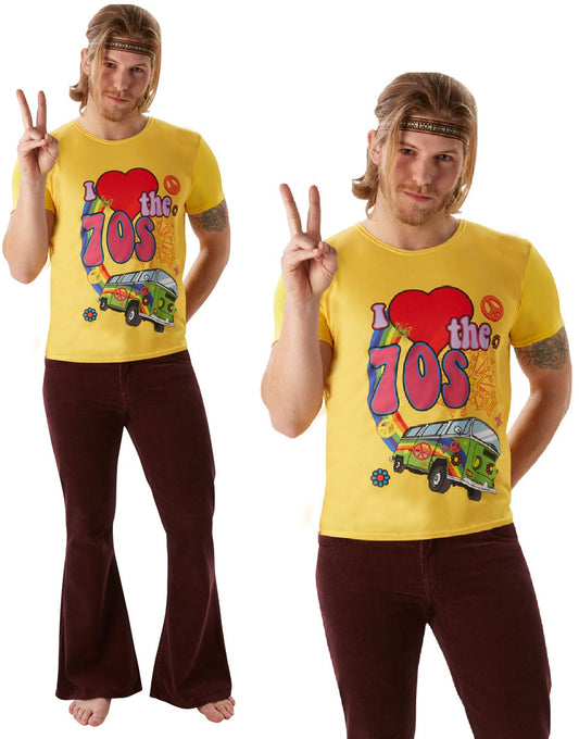 I Love The 70's T-Shirt Mens