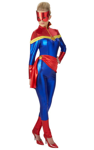 Captain Marvel Ladies Costume