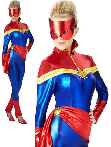 Captain Marvel Ladies Costume