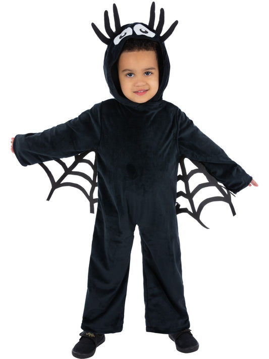 Unisex Toddler Spider Costume Kids Halloween Black Spider Fancy Dress Outfit Age 1-4