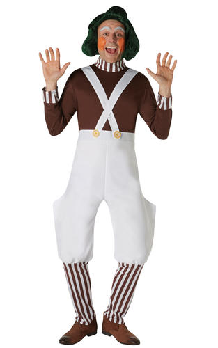 Mens Oopma Loompa Costume