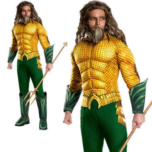 Deluxe Aquaman Mens Costume