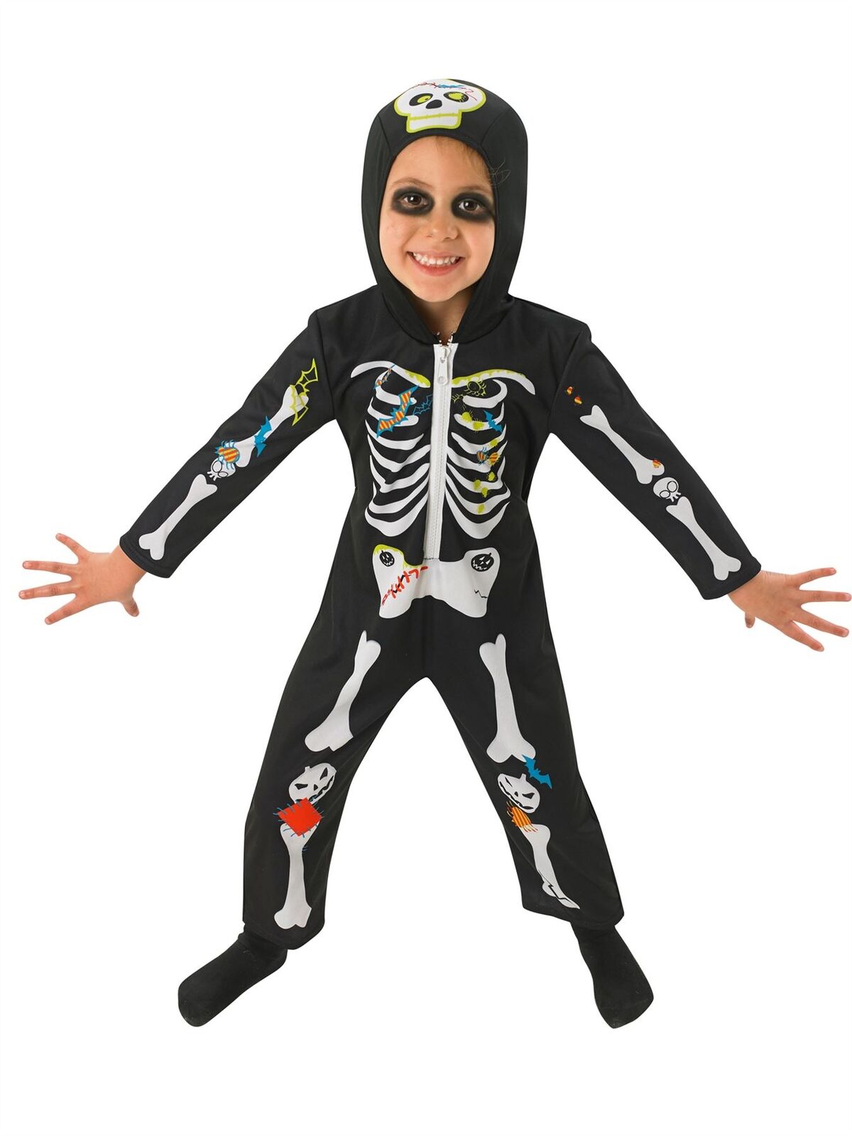 Toddlers Skeleton Costume