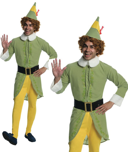 Buddy The Elf Costume Mens