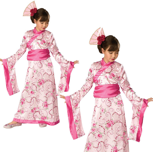 Asian Princess Girls Costume
