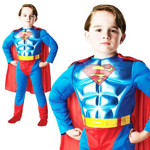 Metallic DC Superman Costume