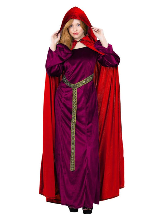 Deluxe Cloak Garnet Red Adults