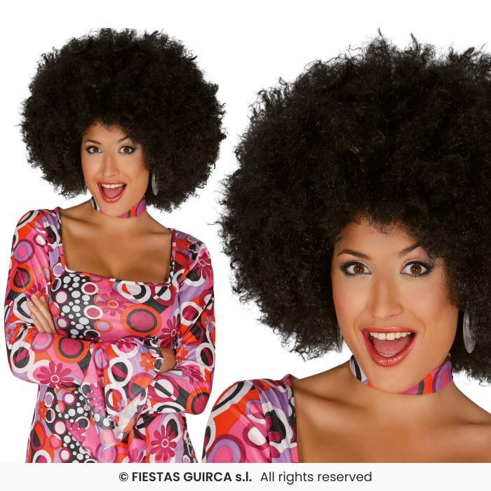 Extra Large Afro Wig Adults Clown Disco 60s 70s Fancy Dress Fro Wig Mens Ladies