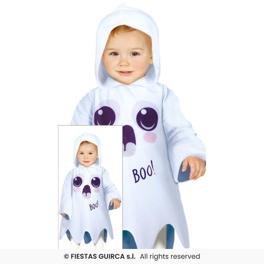 Ghost Costume Toddlers Cute Halloween Ghost Fancy Dress Outfit 12-24 Months