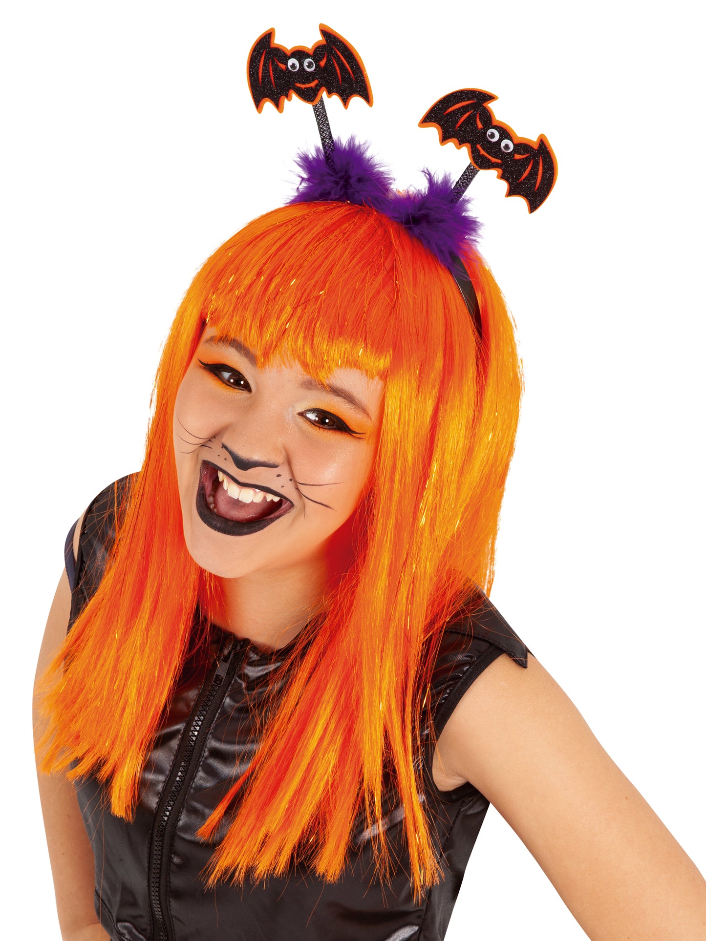 Bat Bopper Headband with Moving Eyes Kids Halloween Accessory Boys Girls